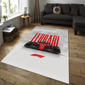 Ferrari F1 Rug, Personalized Team Design