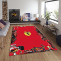 Ferrari F1 Rug, Ferrari F1 Rug: Personalized Racing Car Carpet