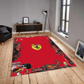 Ferrari F1 Rug, Ferrari F1 Rug: Personalized Racing Car Carpet