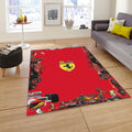 Ferrari F1 Rug, Ferrari F1 Rug: Personalized Racing Car Carpet