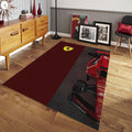 Ferrari F1 Rug, Ferrari F1 Racing Car Rug