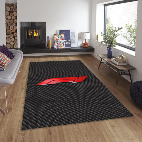 Ferrari F1 Rug Ferrari F1 Rug: Personalized Team Racing Car
