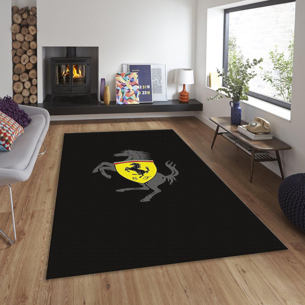 Ferrari F1 Rug Ferrari Rug Formula 1 Racing Carpet for Garage &