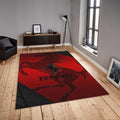 Ferrari F1 Rug, Ferrari F1 Team Rug: Custom Car Carpet for Office