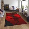 Ferrari F1 Rug, Ferrari F1 Team Rug: Custom Car Carpet for Office
