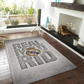 Real Madrid Rug Real Madrid Football Rug: Personalized Team Decor