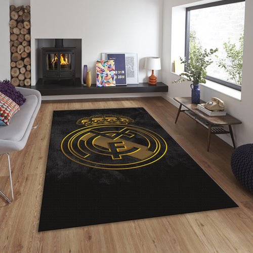 Real Madrid Rug Real Madrid Rug Football Carpet for Garage & Kids