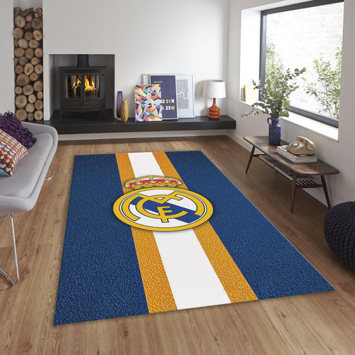 Real Madrid Rug Real Madrid Rug Football Carpet for Garage & Kids