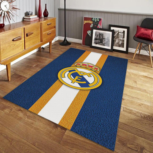 Real Madrid Rug Real Madrid Rug Football Carpet for Garage & Kids