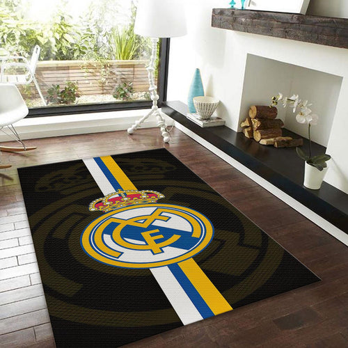 Real Madrid Rug Real Madrid Rug Football Carpet for Garage & Kids