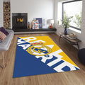 Real Madrid Rug Real Madrid Rug Football Carpet for Garage & Kids
