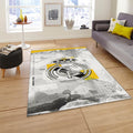 Real Madrid Rug, Real Madrid Football Rug: Vintage Style