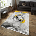 Real Madrid Rug, Real Madrid Football Rug: Vintage Style