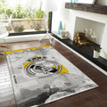 Real Madrid Rug, Real Madrid Football Rug: Vintage Style