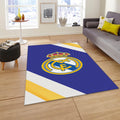 Real Madrid Rug, Real Madrid Football Rug: Vintage Style