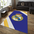 Real Madrid Rug, Real Madrid Football Rug: Vintage Style