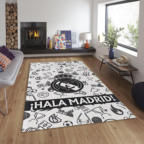 Real Madrid Rug, Real Madrid Team Rug