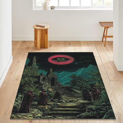 Eye Rug Illuminati Rug Abstract rug Rothko Style Non-Slip