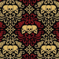 Skull Rug Floral Rug Gothic Rug Art Rug Abstract rug Non-Slip