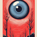 Eye Rug Illuminati Rug Abstract rug Rothko Style Non-Slip
