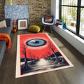 Eye Rug Illuminati Rug Abstract rug Rothko Style Non-Slip