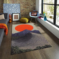 Japanese Hokusai Rug, Gaifu kaisei Rug