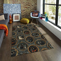 Cat Rug Abstract rug Non-Slip Washable Art Rug Rectangle Rug 8x10