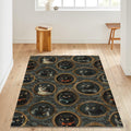 Cat Rug Abstract rug Non-Slip Washable Art Rug Rectangle Rug 8x10