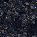 Gothic Rug Rococo Style Rug Owl Pattern Rug Abstract rug Non-Slip