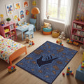 illustration Rug Cosmic Rug Spiritual Rug Modern Abstract rug