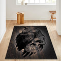 Owl Pattern Rug Gothic Rug Rococo Style Rug Abstract rug Non-Slip