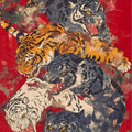 Tiger Rug Floral Rug Gothic Rug Art Rug Abstract rug Non-Slip