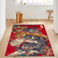 Tiger Rug Floral Rug Gothic Rug Art Rug Abstract rug Non-Slip