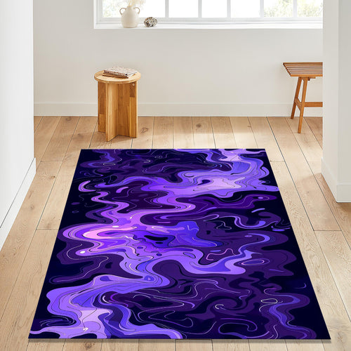 Abstract rug, Abstract Forms Accent Carpet