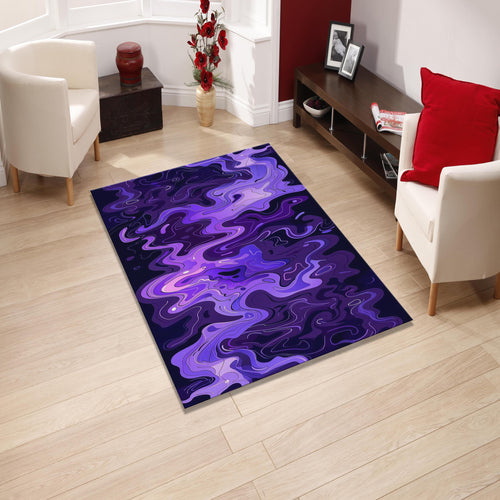 Abstract rug, Abstract Forms Accent Carpet