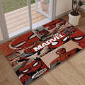 Personalized Spiderman Rug, Kids Room Decor