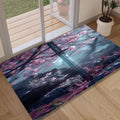 Sword Rug, Sword Decor, Movie Rug, Floral Decor, Boho Chic