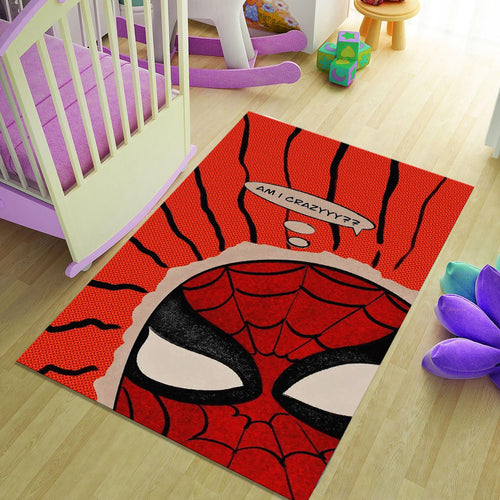 Spiderman Rug, Spider Man Rug, Kids Room Decor, Chield Rug, Boys