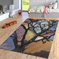 Tree Rug, Multicolored Rug, Fabulous Art Rug, Bohemian rug