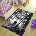 Katana Rug, Anime Style Carpet, Washable Nonslip
