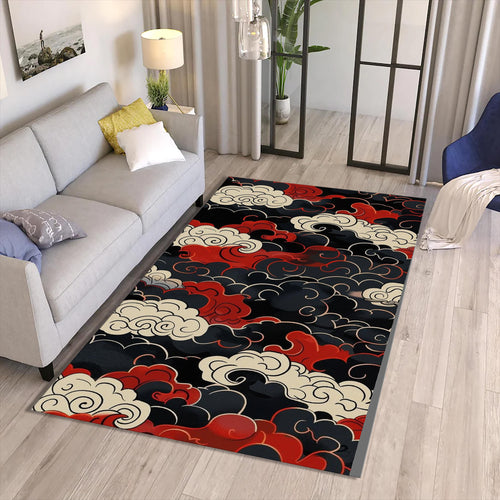Cloud Art Area Rug, Gothic Bohemian Decor, Stylish Gift