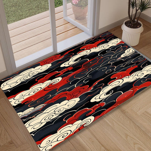Cloud Art Area Rug, Gothic Bohemian Decor, Stylish Gift