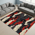 Cloud Art Area Rug, Gothic Bohemian Decor, Stylish Gift