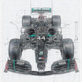 Ferrari F1 Rug Drawing rug Formula 1 Racing Carpet for Garage &
