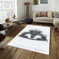 Ferrari F1 Rug Drawing rug Formula 1 Racing Carpet for Garage &