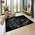Ferrari F1 Rug Engine Rug Formula 1 Racing Carpet for Garage &