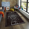 Football Rug, Tactics Rug, Football Pitch Rug, Soccer Field Rug