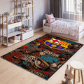 FC Barcelona Rug Barcelona Rug Barça Carpet for Fans & Kids Room
