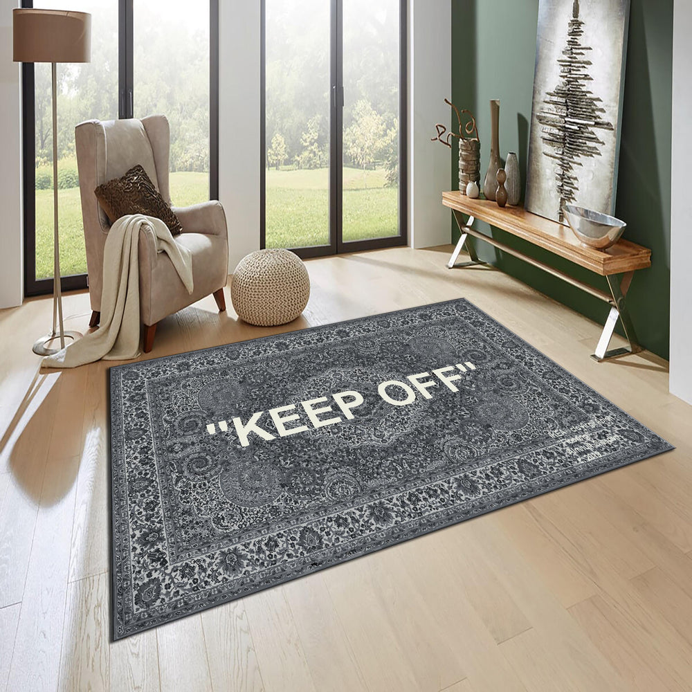 Keep Off Rug, Traditional Design Carpet, Living Room Rug, Keepoff
