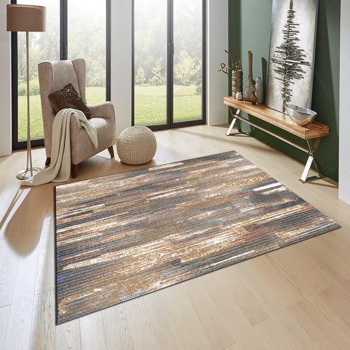 Striped Rug Area Rug, Modern Living Room Decor, Bathroom